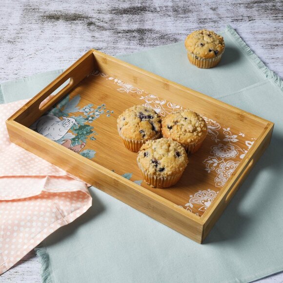 Urban Market by Gibson Bamboo Kitchen Organizer & Tray Set - Picture 3 of 9